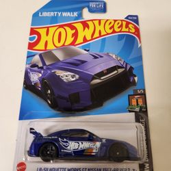 Hot Wheels LB Silhouette Works GT Nissan 35GT-RR Ver.2 Dark Blue 