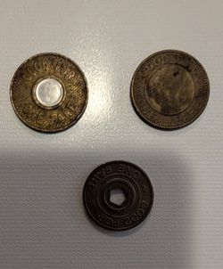 Vintage NYC Subway Tokens
