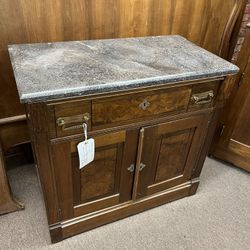 Antique 1800s Marble Washstand