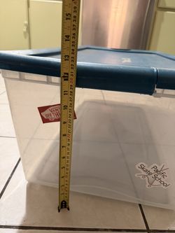 Plastic Storage Tote Bin