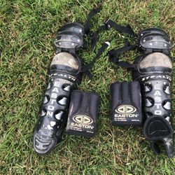 Easton Stealth shinguards. Comes with knee savers