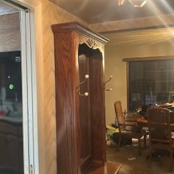 Entryway, Coat, Rack, Hat, Rack, Vintage Old