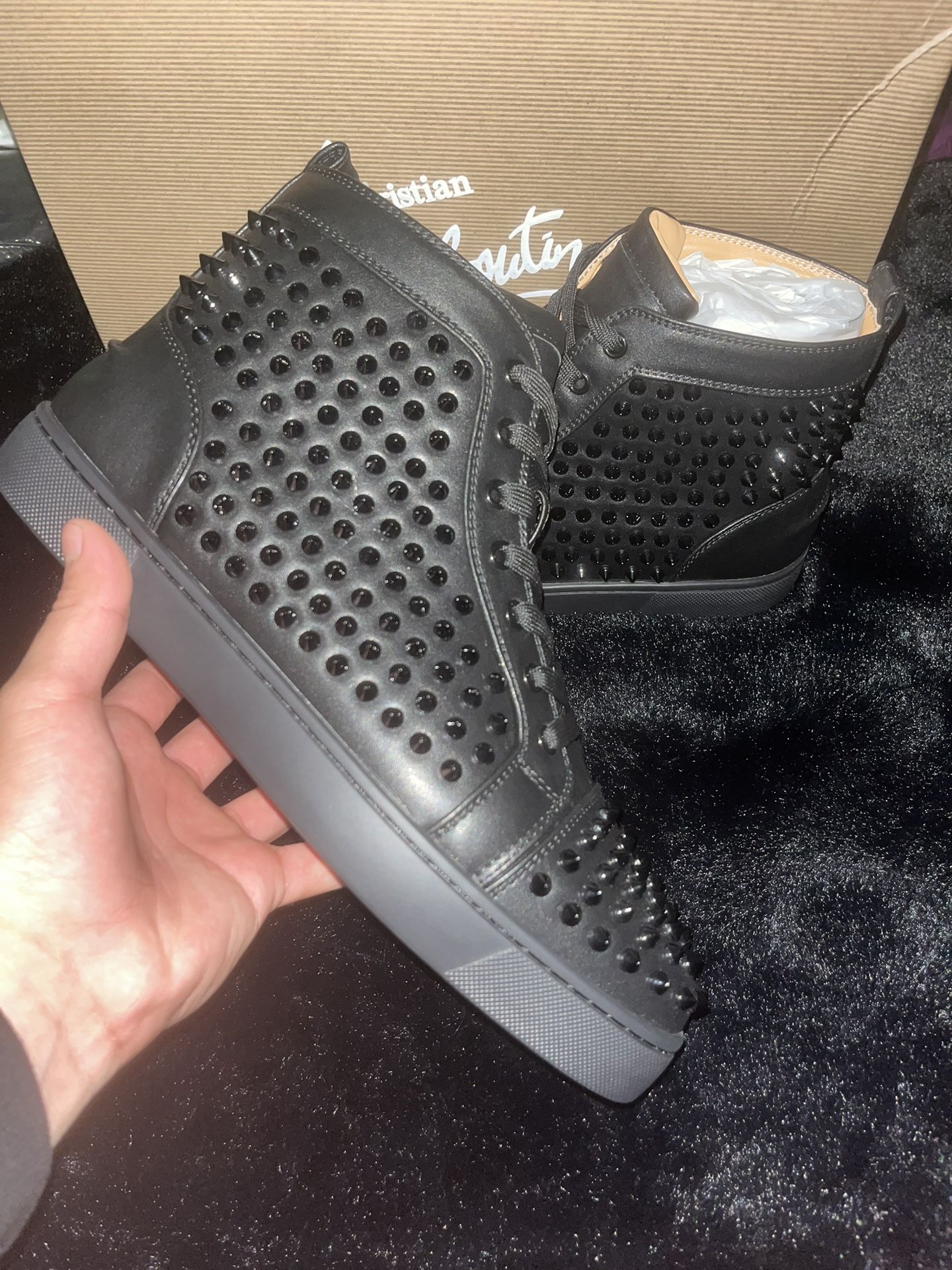 High top Red Bottoms 