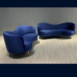 Sharmin Camel Back Living Room Set📌2pc Set: Sofa+Love📌Financing Options  
