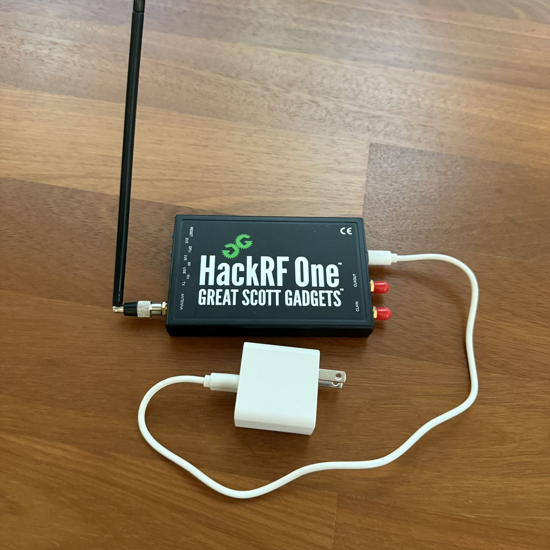 HackRF One Great Scott Gadgets SDR Software Defined Radio Peripheral Transceiver