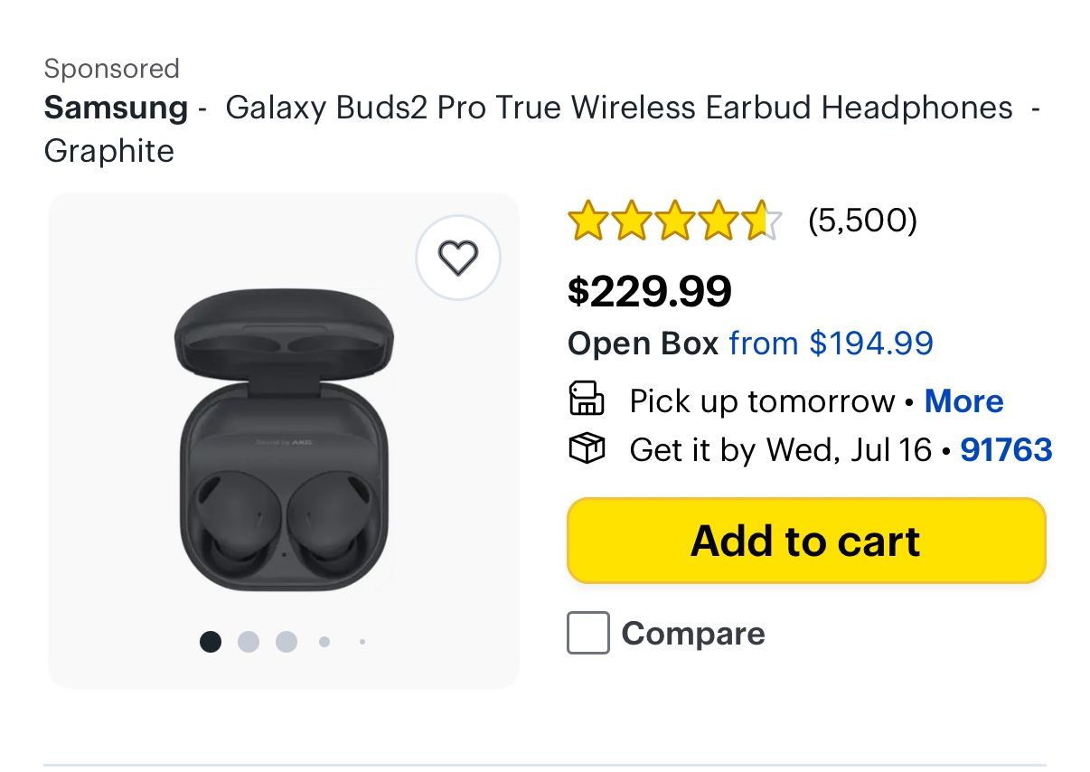 Samsung galaxy Buds Pro 2