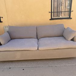 Restoration Hardware Track Arm Cloud Couch Set with matching chair - Delivery Available 🚚