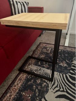 Sleek Table (metal and wood)