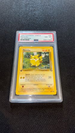 Pokemon Pikachu 1999 1st edition
