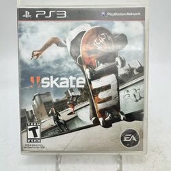 Skate 3 (Sony PS3, 2010) Black Label W Insert Tested Working