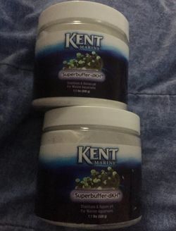 2 Kent marine superbuffer DKH 500 g stabilizes raises ph Aquariums