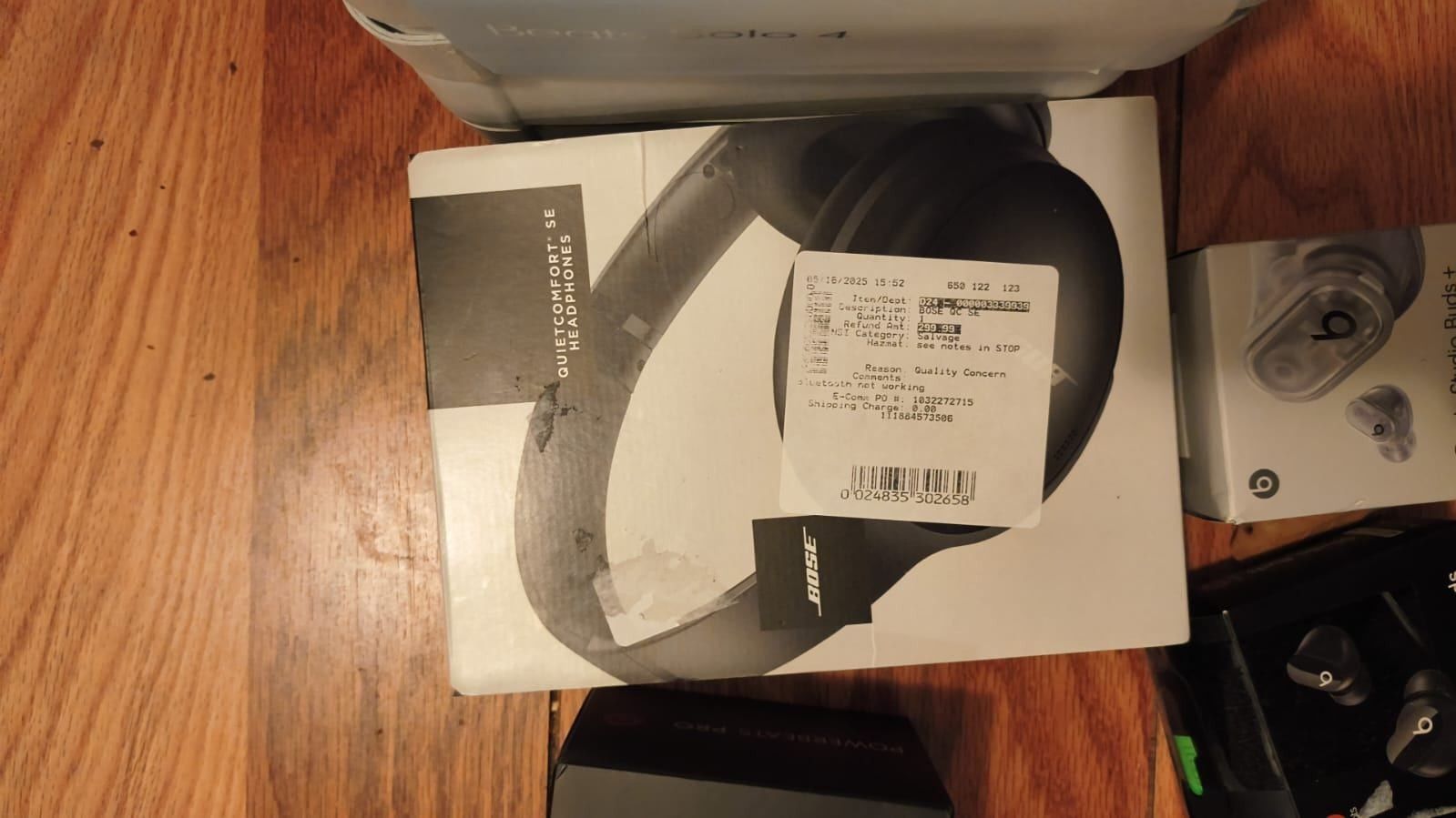 Bose Black 45 Wireless Heahphone