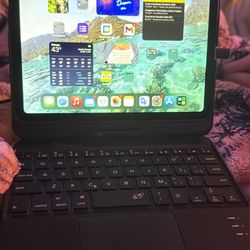 iPad Mini Black 6th Gen with keyboard Case Optional Apple Pencil For Additional Fee 