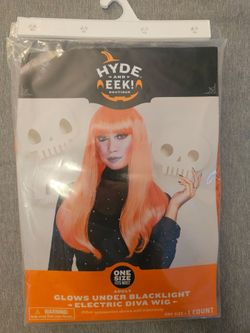 Halloween Orange Wig