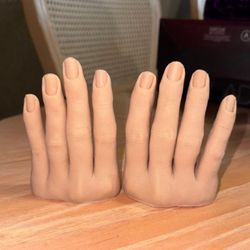realistic silicone practice hands 