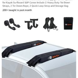 Roof Rack Pads For Surfboard Kayak 