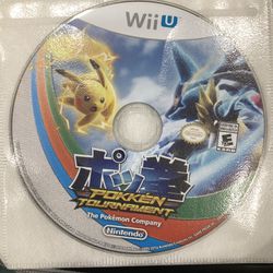 Nintendo Wii U Pokemon Tournament Vide Game Disc Only