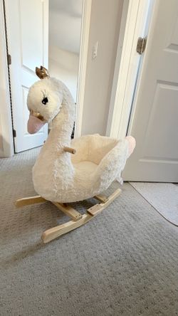 Swan plush ride