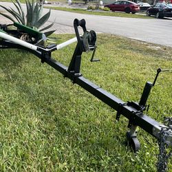 Galvanized Jet ski trailer all components are in working order . Ready to load…