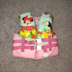 Disney Minnie mouse kids floating vest