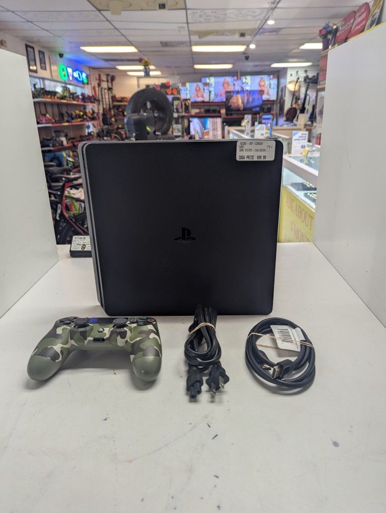 Sony PS4 Slim 500g With Controller 