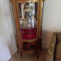 Vintage Curio Cabinet