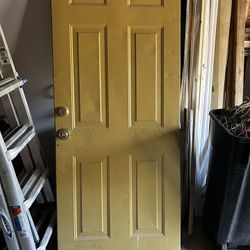 Exterior Door Used 32”