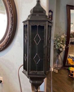 Z GALLERIE LANTERN ZGALLERIE WALL LANTERN HUGE 48" WALL DECOR