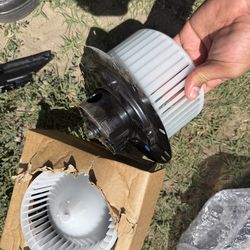 HVAC heater blower motor fan assembly,