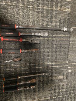 Snap On 3/8 And 1/4 In Ratchets Brand New