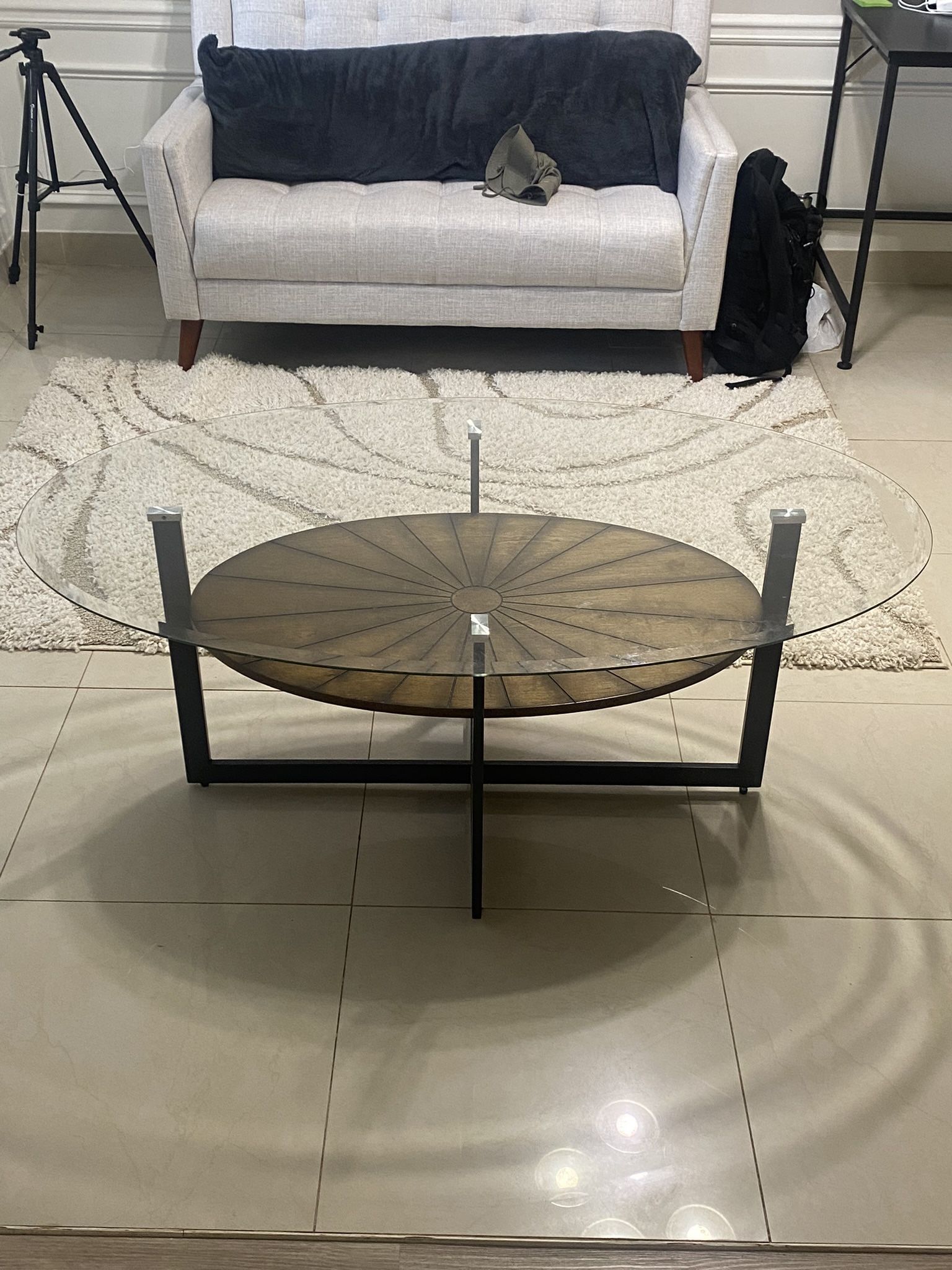 Coffee Table - Glass Top