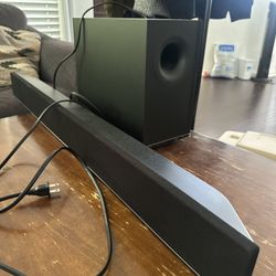 Vizio Sound Bar With Subwoofer