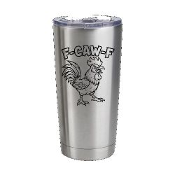 Laser Etched Stainless Steel Tumbler 