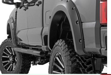 Rough Country Pocket Fender Flares For 2023 Ford Super Duty - F-F20231