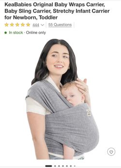 Kea Babies Original Wrap Carrier, Newborn To Toddler