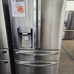 LG 23CF REFRIGERATOR 1899! COUNTERDEPTH! 1 YEAR WARRANTY! DELIVERY INSTALLATION AVAILABLE!