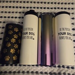 4 Brand New Insulated Cups