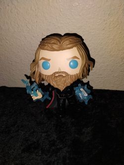 Funko Pop Marvel End Game #1117 Thor with Thunder Vinyl Figure $10.00