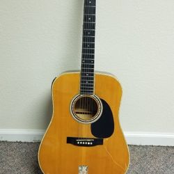 $30 OBO Acoustic/electric Guitar!  Esteban AL100