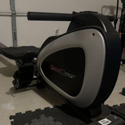 Fitness Reality Magnetic Rowing Machine with Bluetooth Workout Tracking Built-In, Rower Additional Full Body Extended Exercises