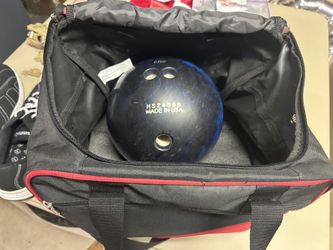 Bowling Ball 14lbs And Bag 