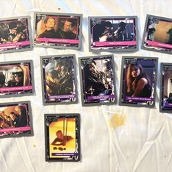 Terminator two trading cards