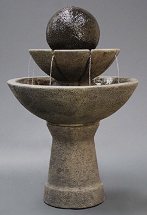 Zen Fountain Tall 2-Tier