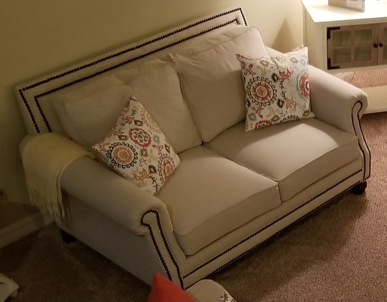 Loveseat, Oversized Chair, And Ottoman 
