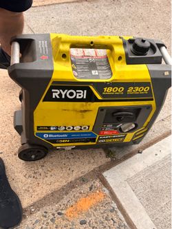 Ryobi generator