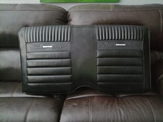 1964 1/2 Mustang premium back seat top part with horses