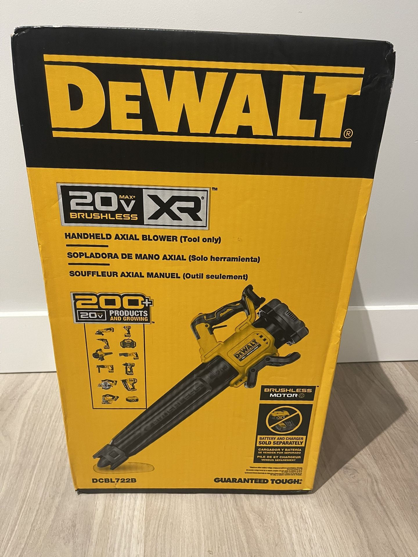 20V MAX 125 MPH 450 CFM Brushless Cordless Handheld Leaf