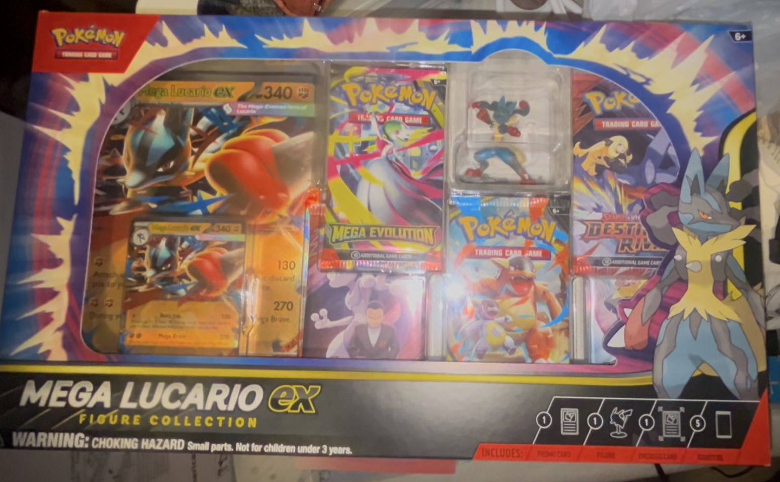 Mega Lucario Ex Box Brand New
