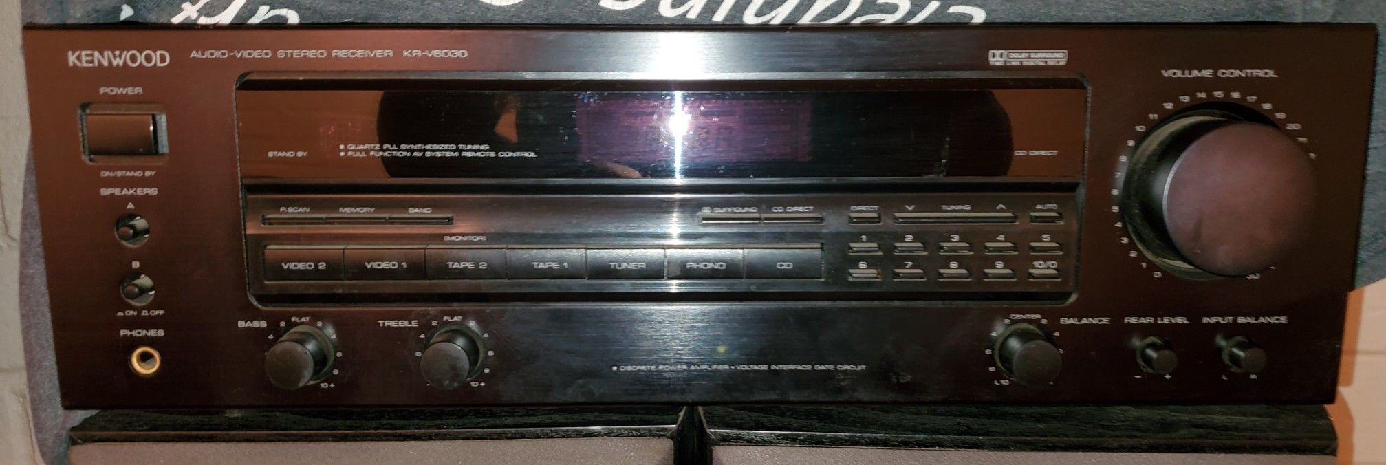 Kenwood Audio-Video Stereo Receiver KR-V6030