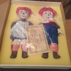 Raggedy Ann And Andy Dolls